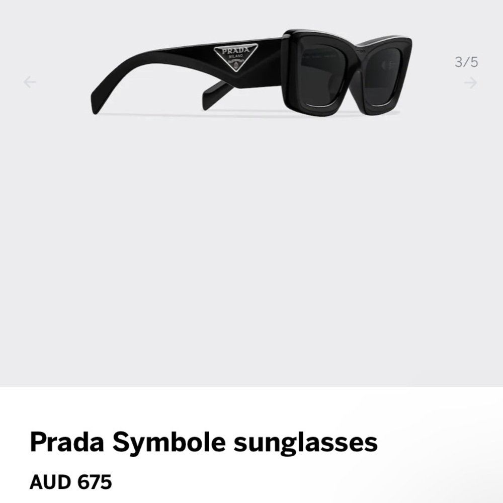 prada sunglasses - Picture 3 of 3